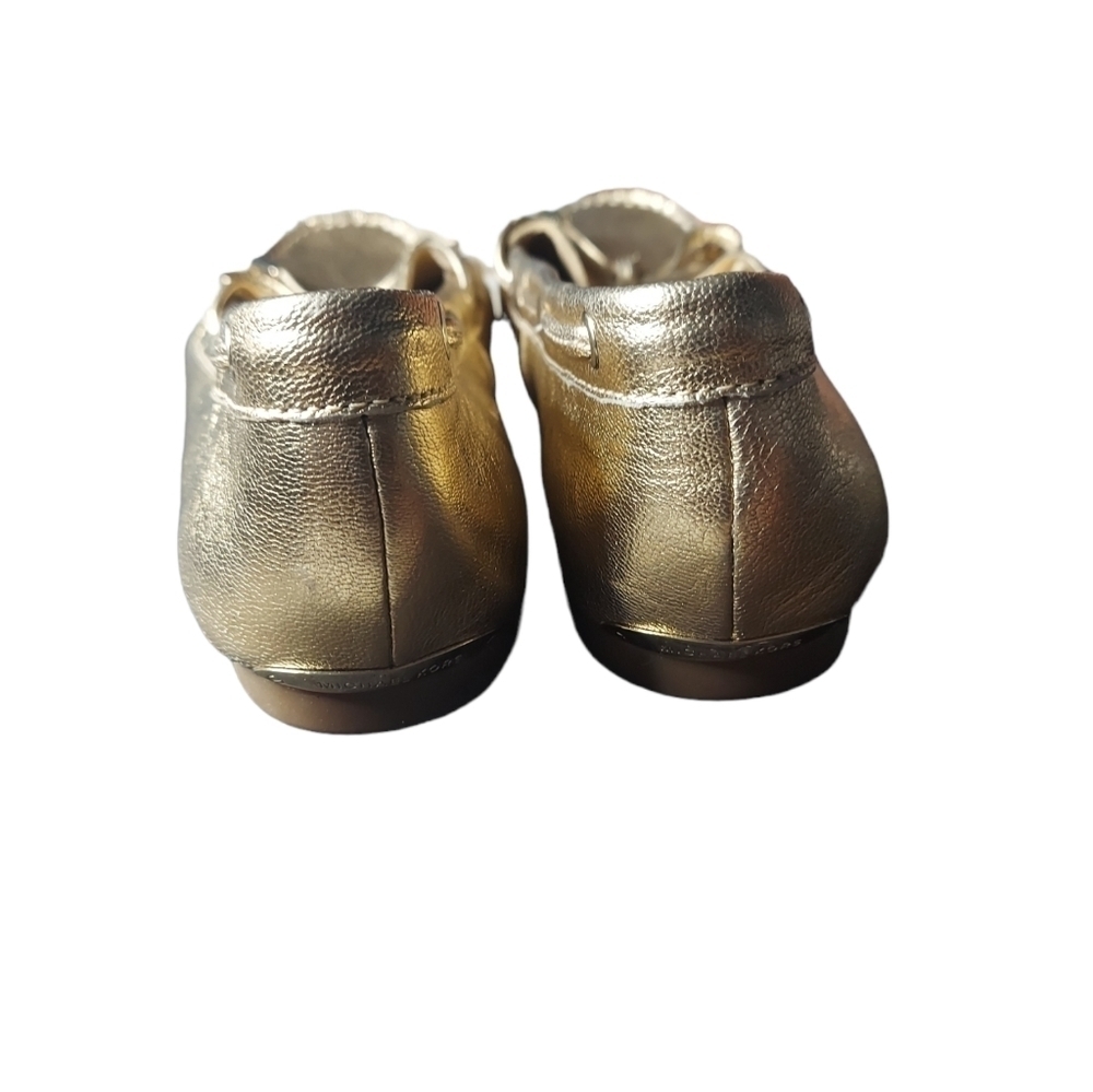 7‎ Michael Kors gold loafers - Picture 5 of 8